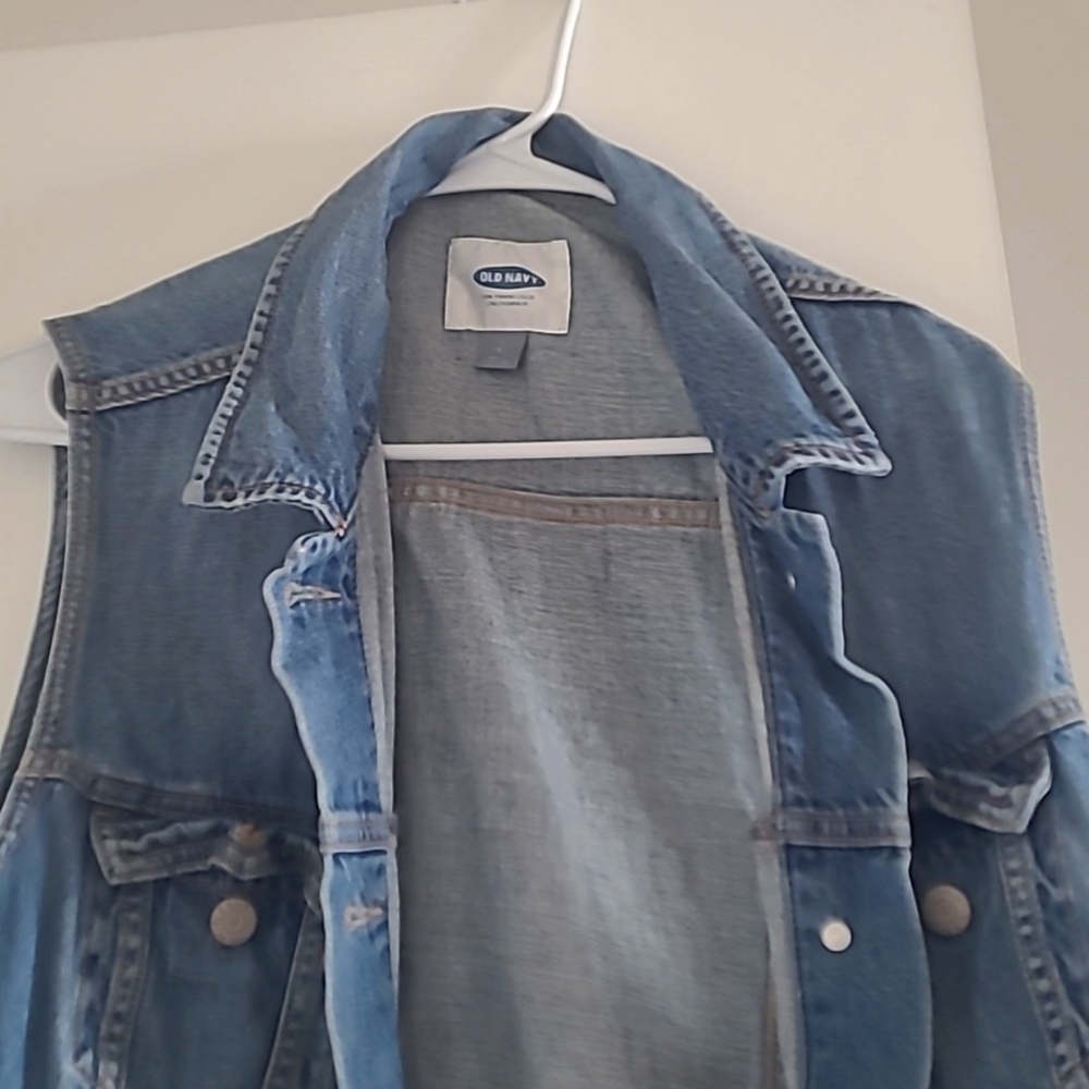 Denim vest